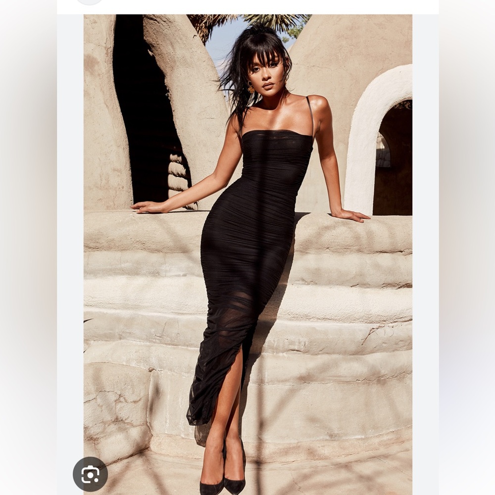 House of CB Black Maxi Dress